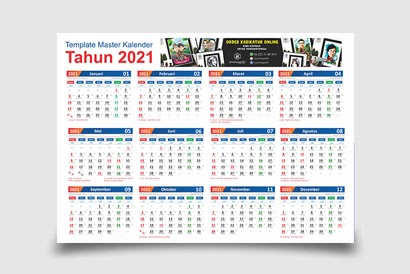 Detail Contoh Gambar Kalender 2021 Nomer 32