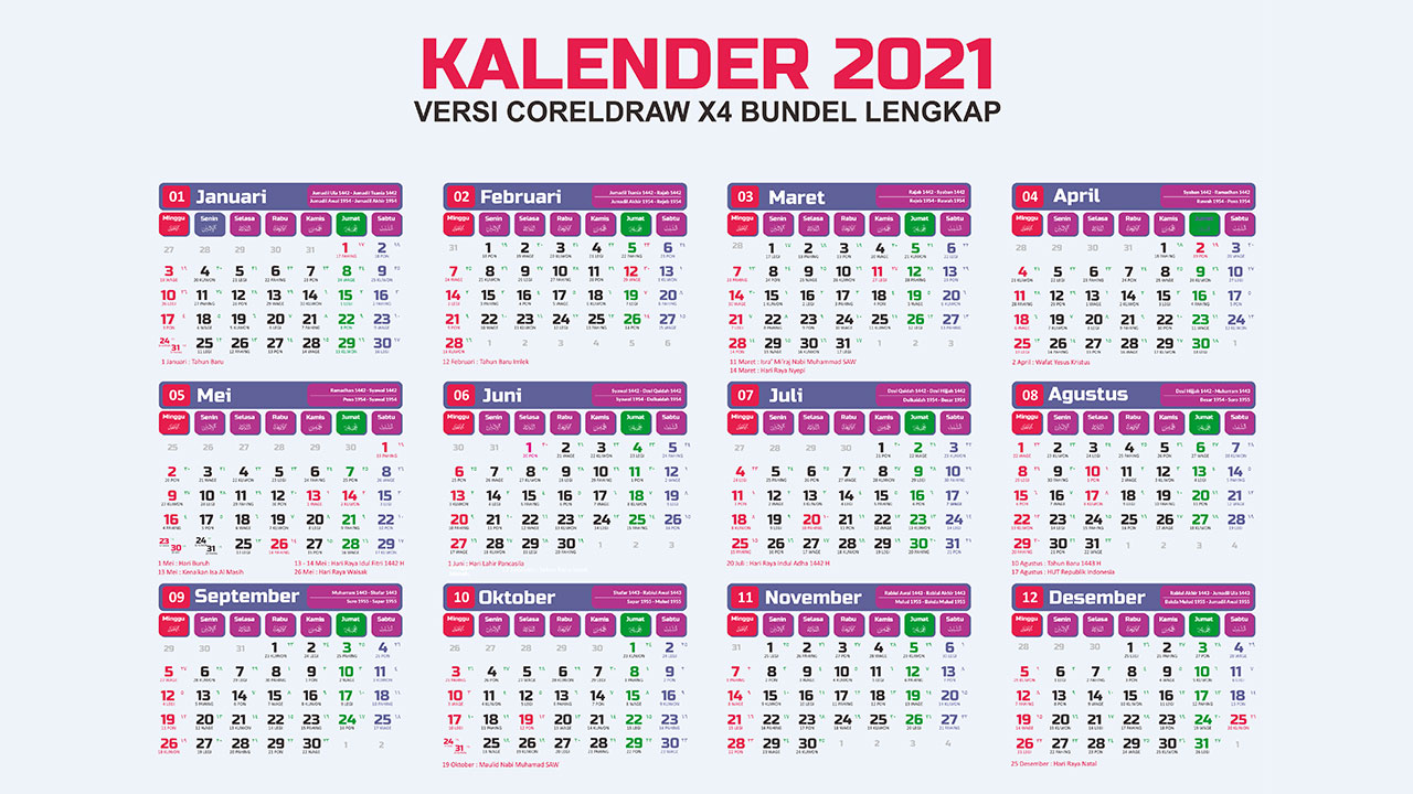 Detail Contoh Gambar Kalender 2021 Nomer 10