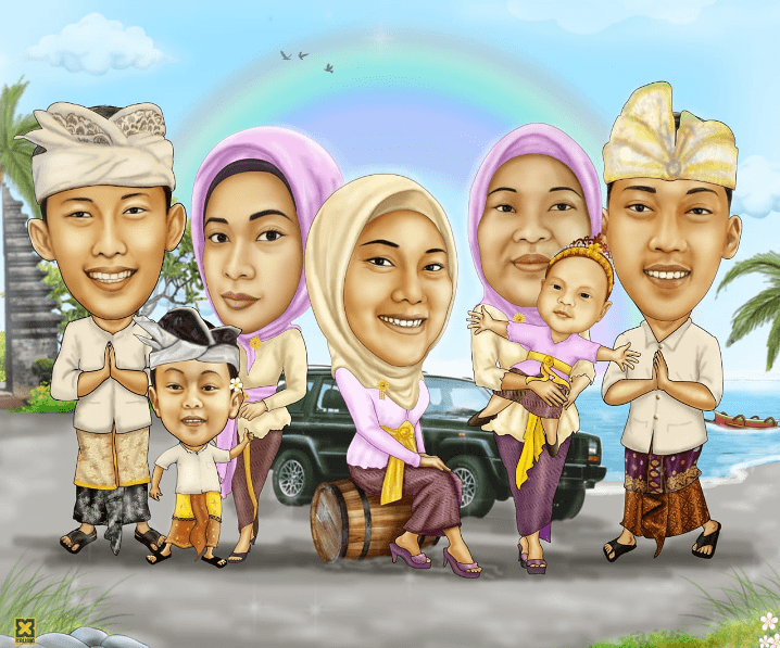 Detail Contoh Gambar Karikatur Keluarga Nomer 13