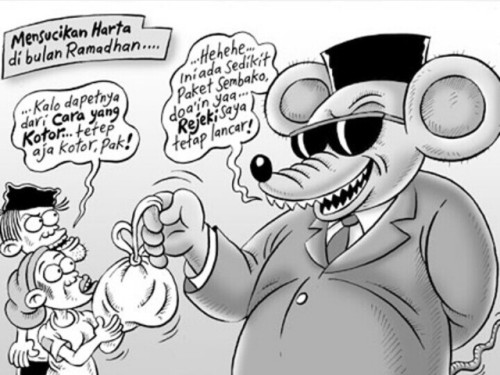 Detail Contoh Gambar Karikatur Korupsi Nomer 12