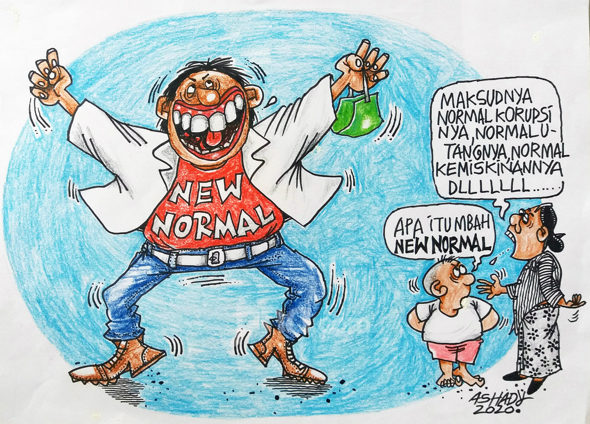 Detail Contoh Gambar Karikatur Korupsi Nomer 24