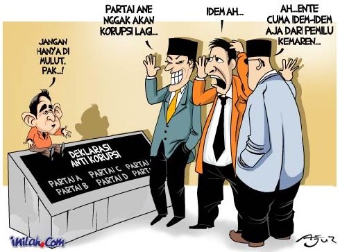 Detail Contoh Gambar Karikatur Tentang Korupsi Nomer 32