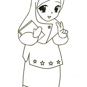 Detail Contoh Gambar Kartun Muslimah Nomer 31