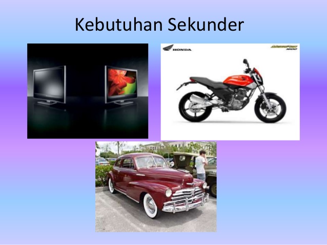 Detail Contoh Gambar Kebutuhan Sekunder Nomer 13