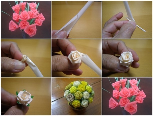 Detail Contoh Gambar Kerajinan Bunga Dari Plastik Nomer 50