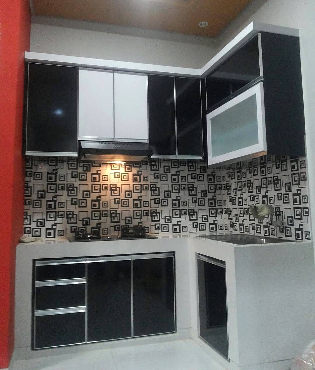 Detail Contoh Gambar Kitchen Set Sederhana Nomer 45