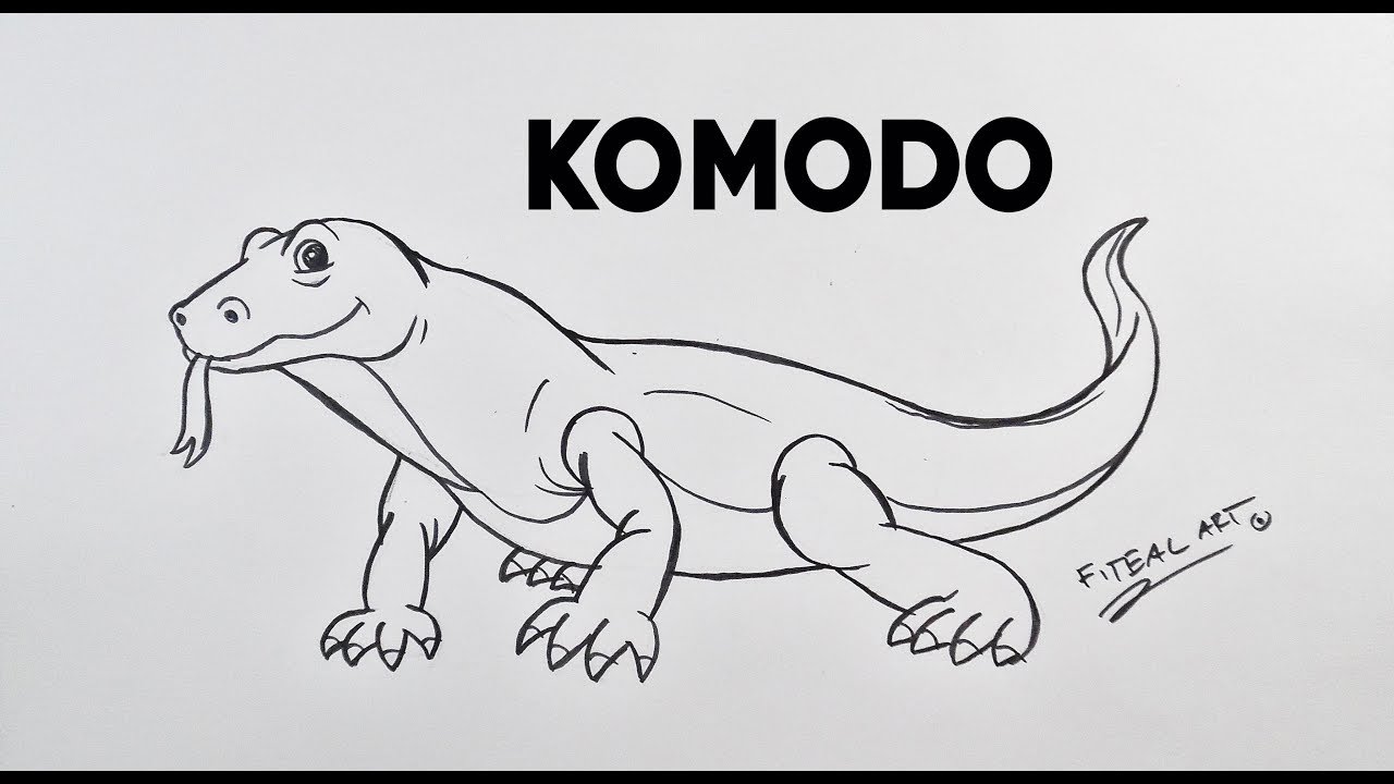 Detail Contoh Gambar Komodo Nomer 8