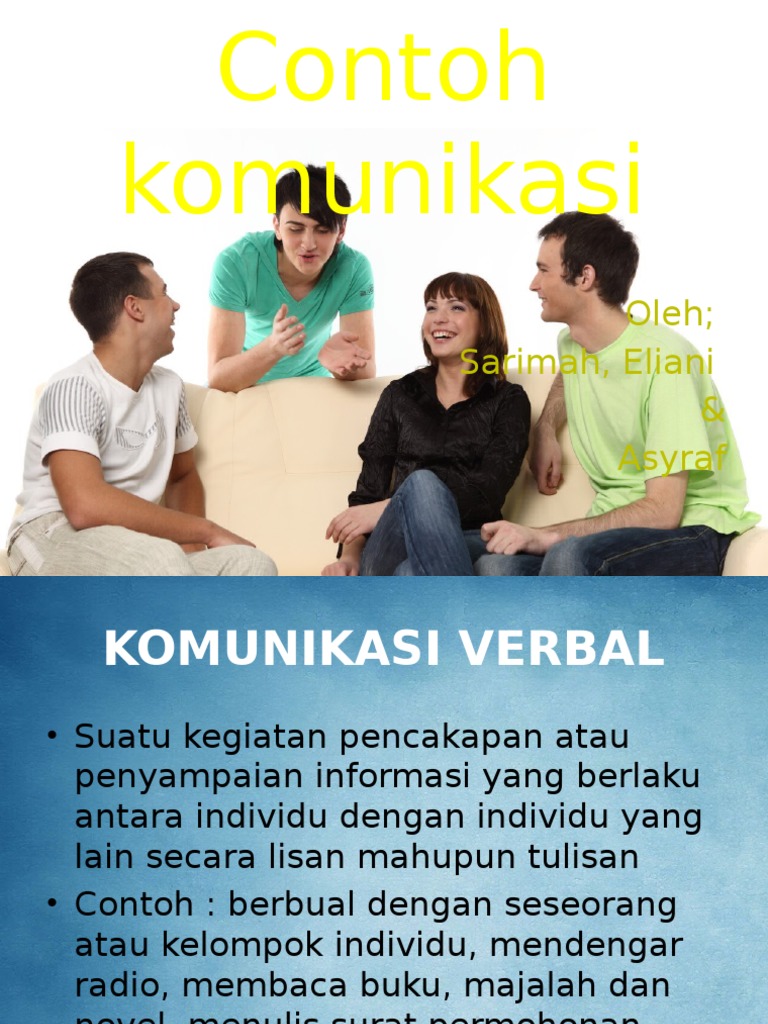 Detail Contoh Gambar Komunikasi Verbal Nomer 48