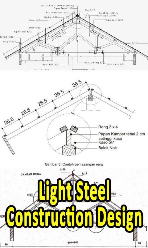 Detail Contoh Gambar Konstruksi Baja Nomer 24