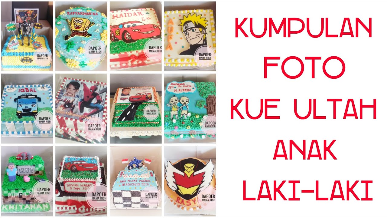 Detail Contoh Gambar Kue Ulang Tahun Anak Laki Laki Nomer 40