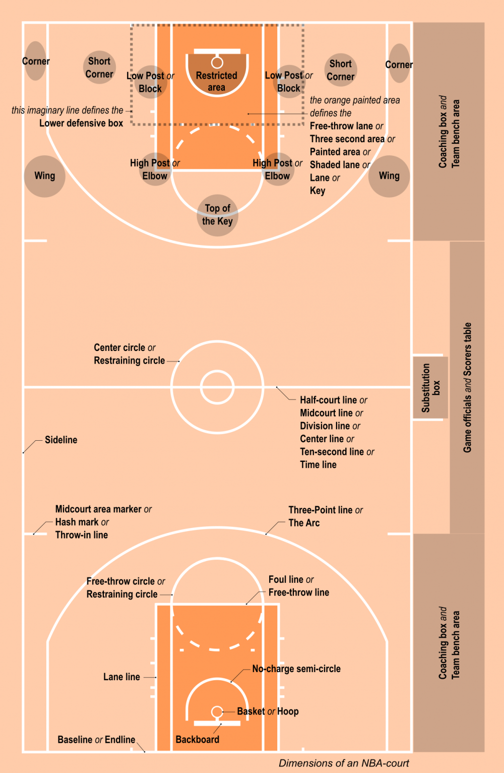 Detail Contoh Gambar Lapangan Bola Basket Nomer 17