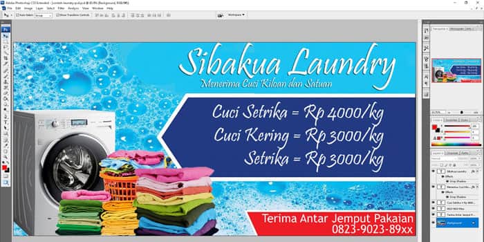 Detail Contoh Gambar Laundry Nomer 12