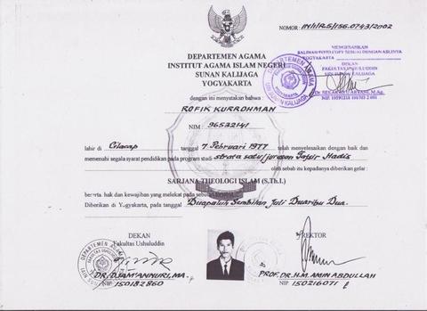 Detail Contoh Gambar Legalisir Ijazah Nomer 16