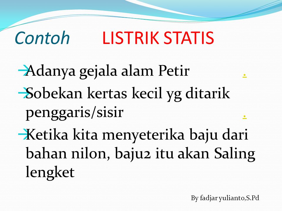 Detail Contoh Gambar Listrik Statis Nomer 19