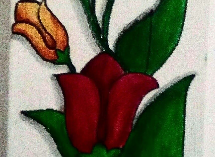 Detail Contoh Gambar Lukisan Bunga Yang Mudah Nomer 12