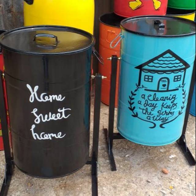Detail Contoh Gambar Lukisan Tong Sampah Nomer 11