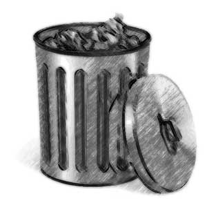 Detail Contoh Gambar Lukisan Tong Sampah Nomer 6