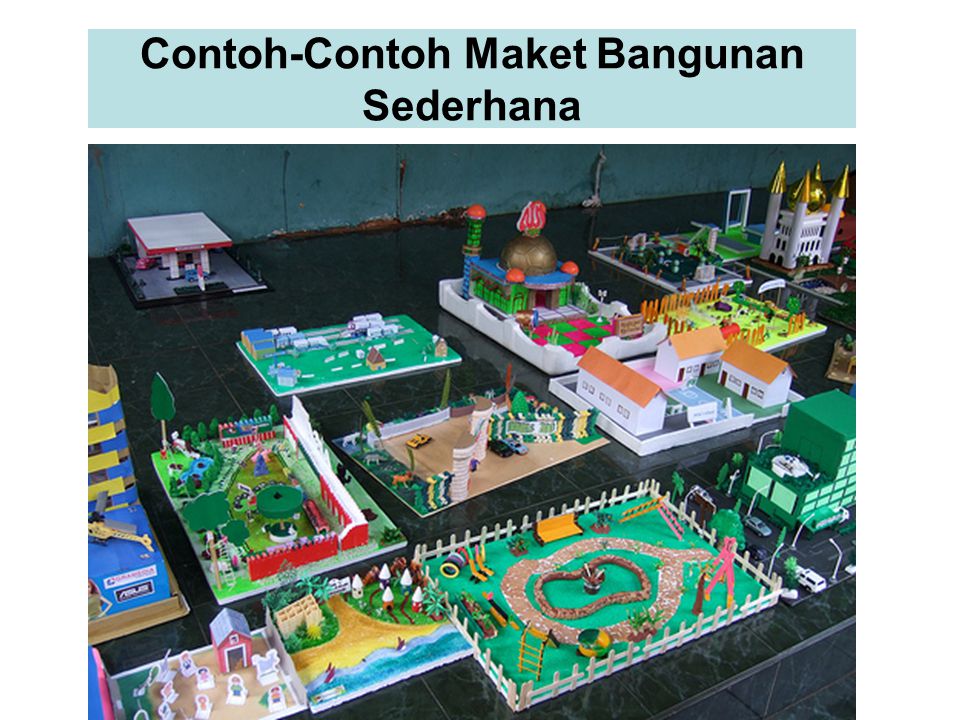 Detail Contoh Gambar Maket Nomer 24