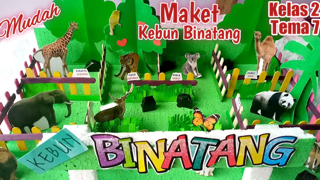 Detail Contoh Gambar Maket Kebun Binatang Nomer 5