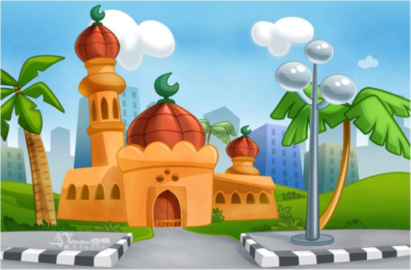 Detail Contoh Gambar Masjid Kartun Nomer 20