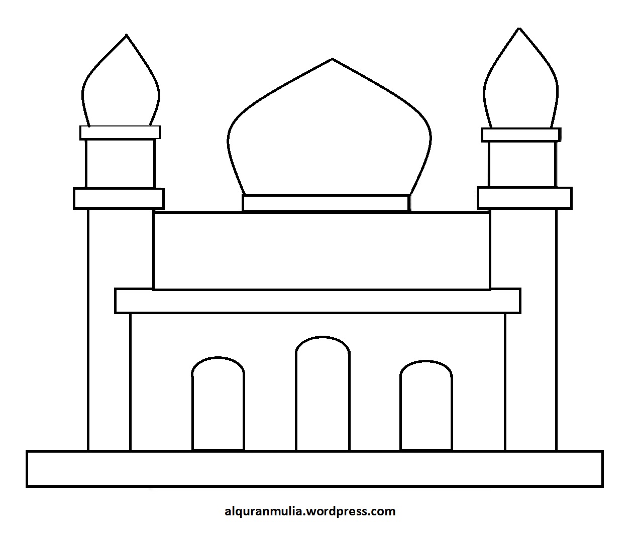 Detail Contoh Gambar Masjid Kartun Nomer 27