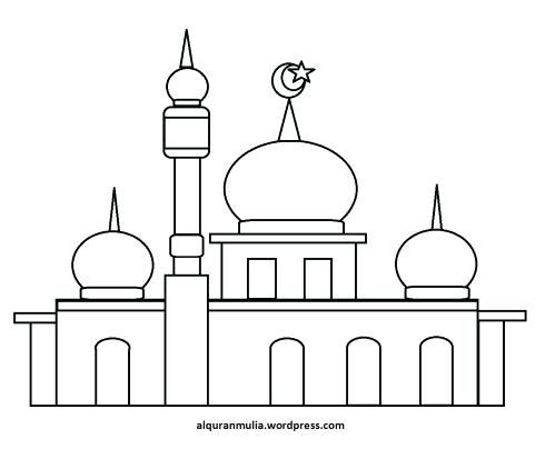 Detail Contoh Gambar Masjid Yang Mudah Nomer 18