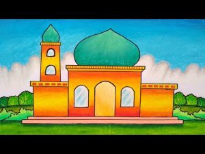 Detail Contoh Gambar Masjid Yang Mudah Nomer 9