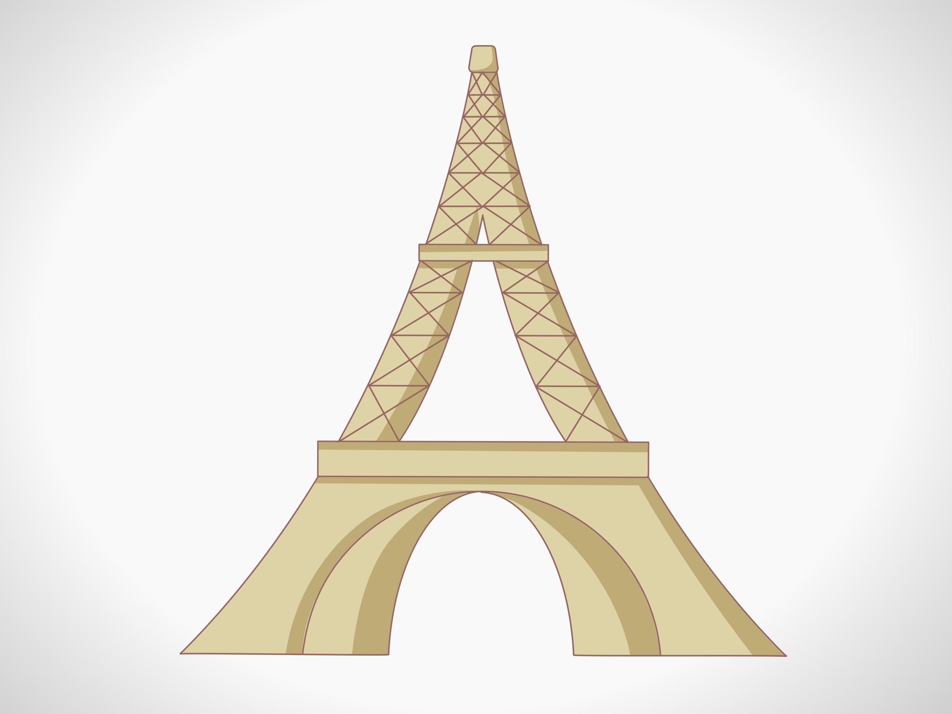 Contoh Gambar Menara Eiffel - KibrisPDR