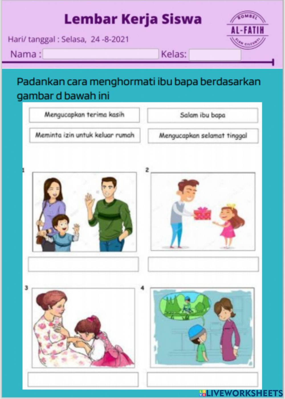 Detail Contoh Gambar Menghormati Orang Tua Nomer 31