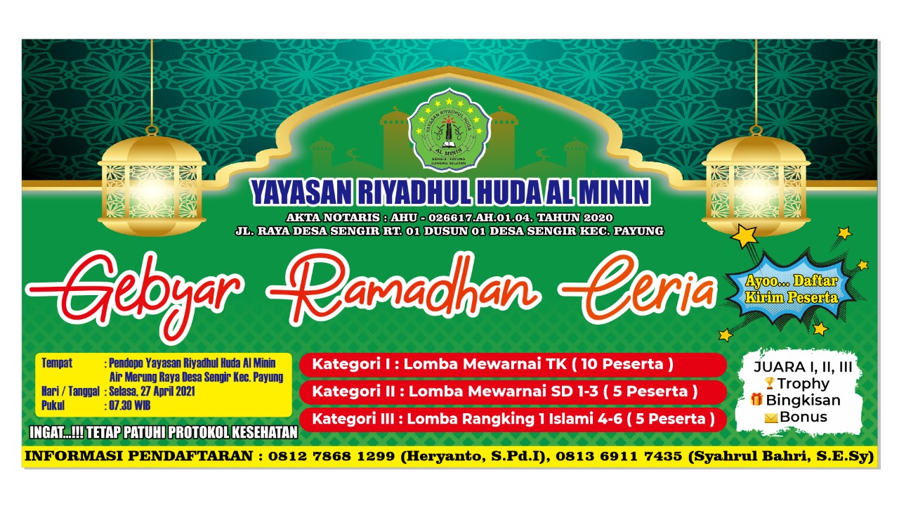 Detail Contoh Gambar Mewarnai Tema Ramadhan Nomer 46