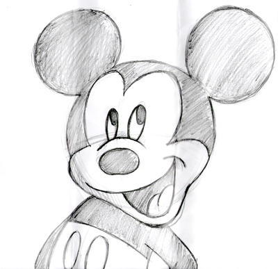 Detail Contoh Gambar Mickey Mouse Nomer 26