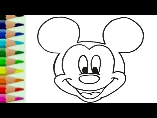 Detail Contoh Gambar Mickey Mouse Nomer 46