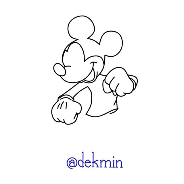 Detail Contoh Gambar Mickey Mouse Nomer 47