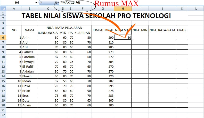 Detail Contoh Gambar Microsoft Excel Nomer 12