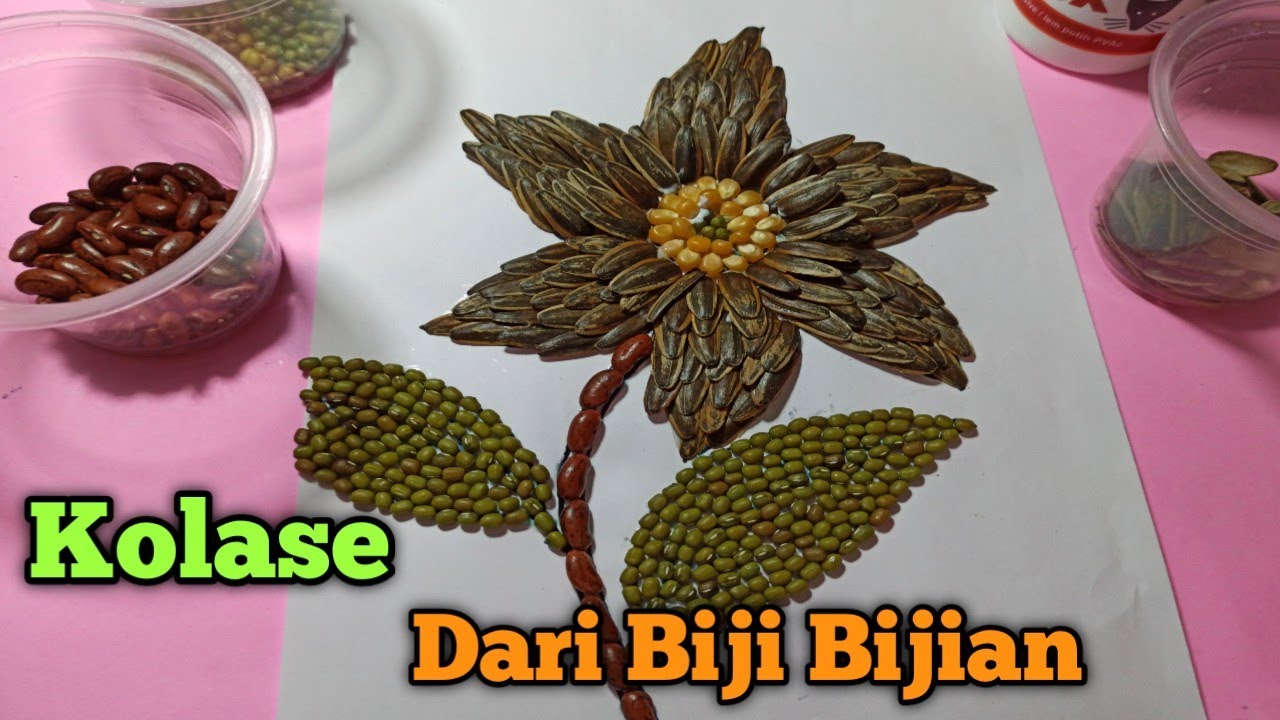 Detail Contoh Gambar Mozaik Bunga Dari Biji Bijian Nomer 5