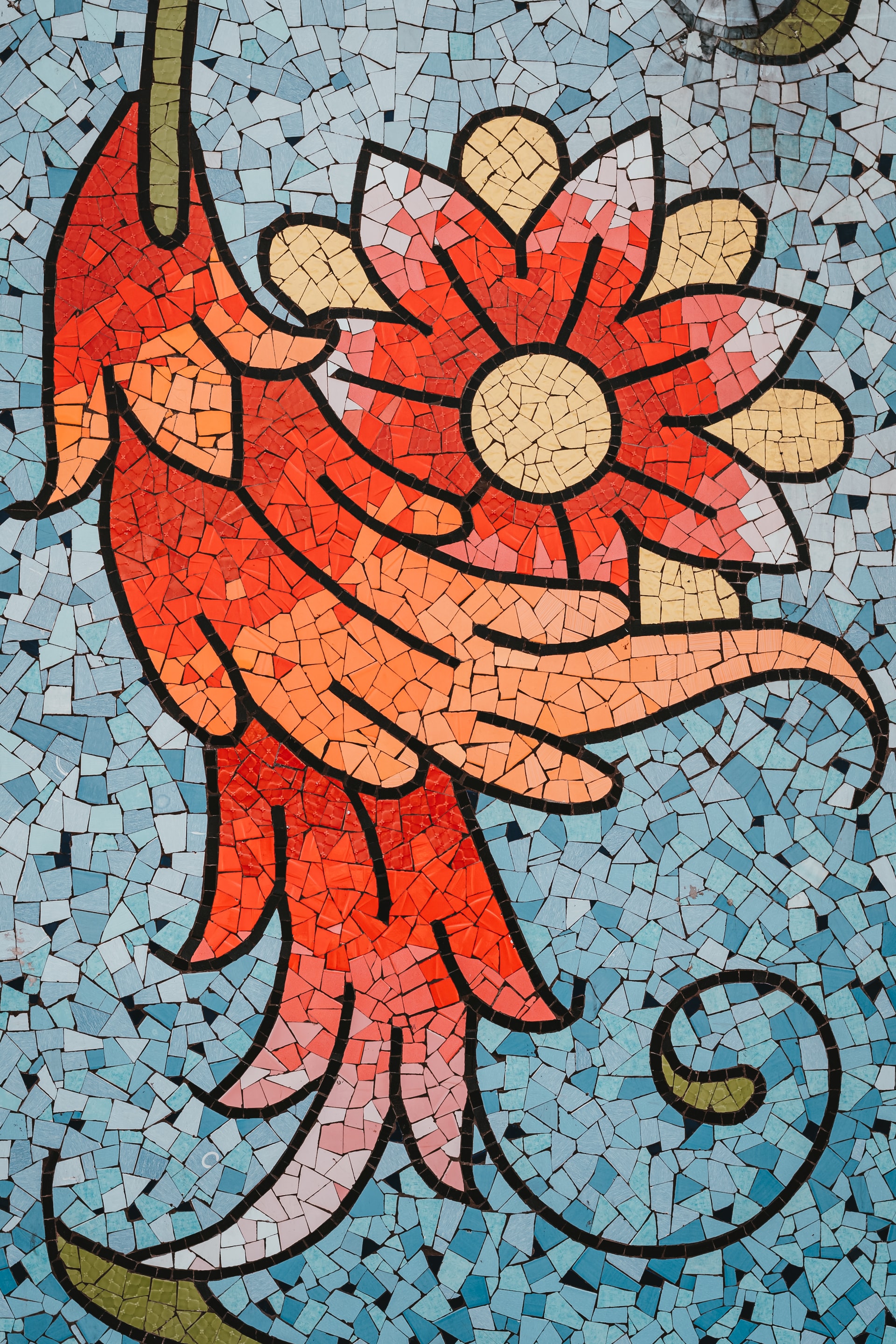 Detail Contoh Gambar Mozaik Bunga Dari Kertas Nomer 36