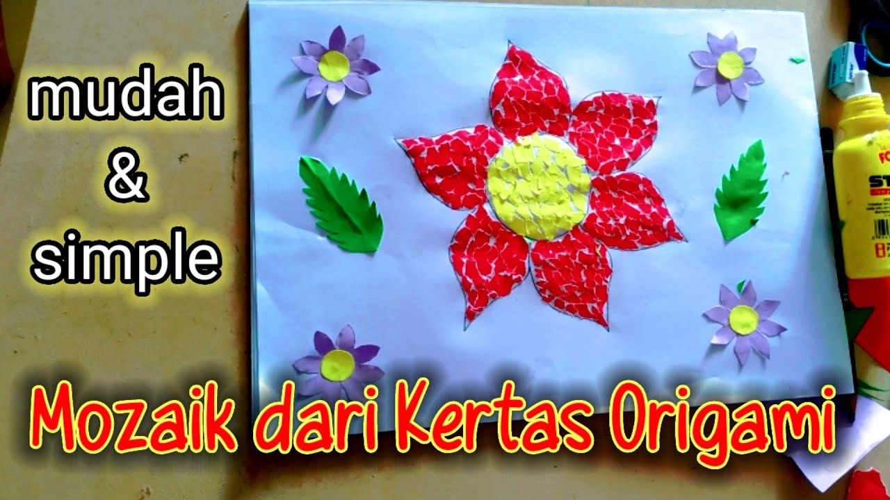 Detail Contoh Gambar Mozaik Origami Nomer 10