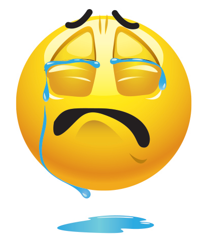 Detail Crying Emoticon Nomer 8