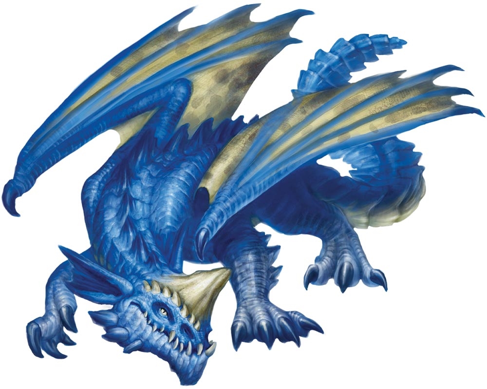 Dnd 5e Young Blue Dragon - KibrisPDR