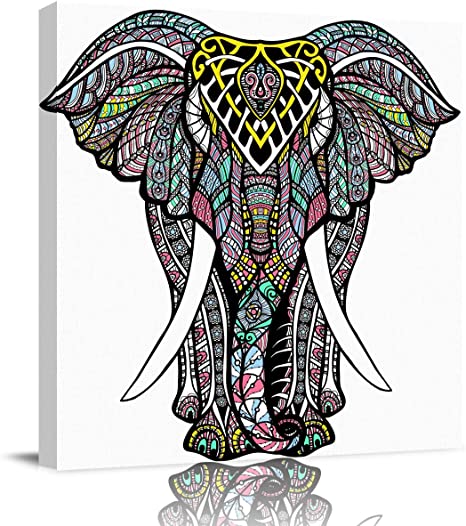 Detail Mandala Elefant Nomer 9