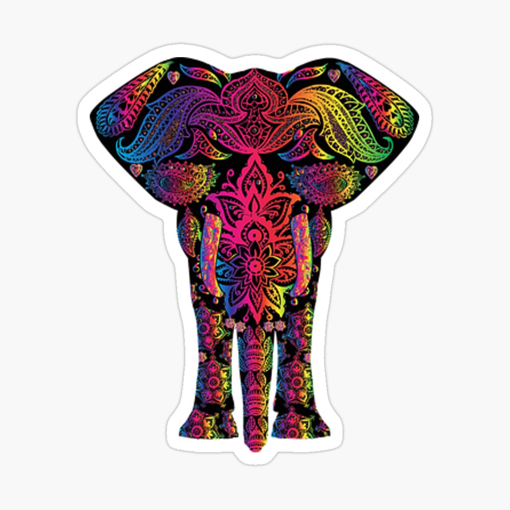 Detail Mandala Elefant Nomer 8