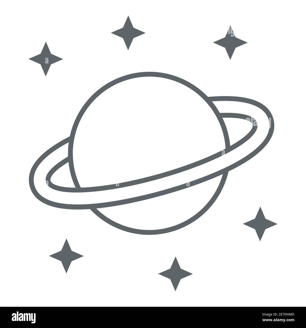 Detail Planet Mit Ringen Nomer 7