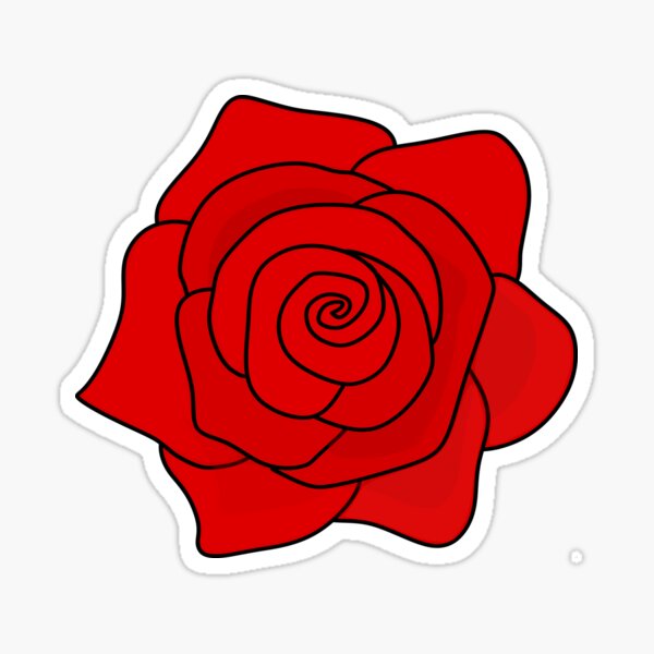 Rose Aus Kupfer Schablone - KibrisPDR