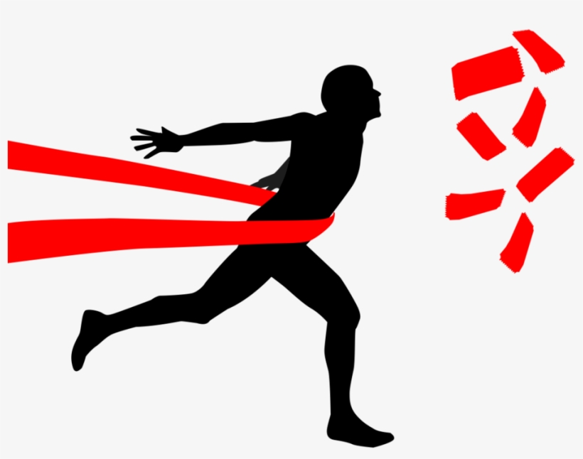 Running Across Finish Line - KibrisPDR