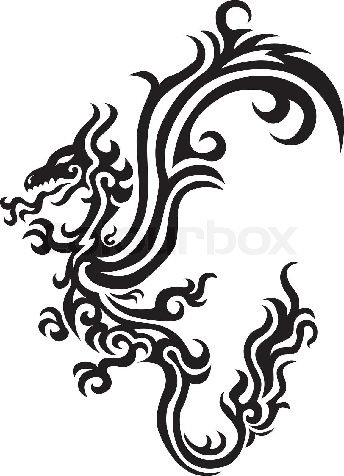 Detail Tattoo Chinesischer Drache Nomer 21