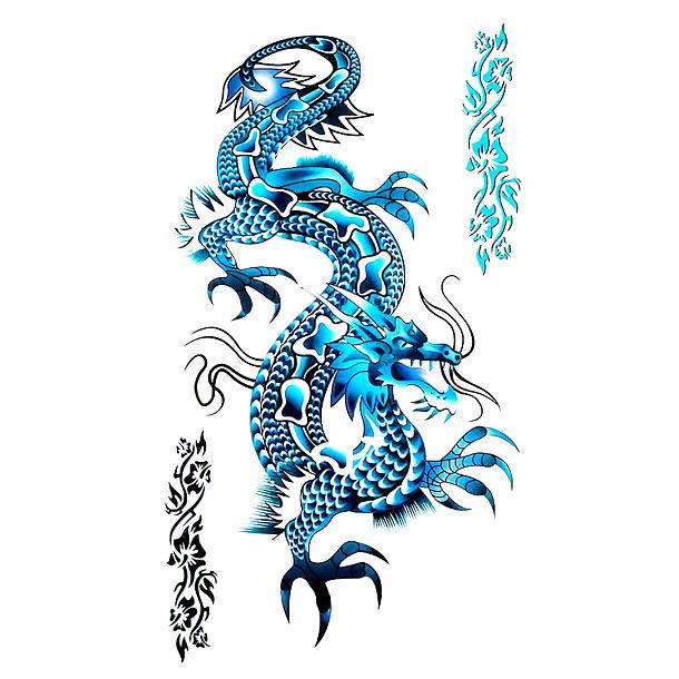 Detail Tattoo Chinesischer Drache Nomer 3