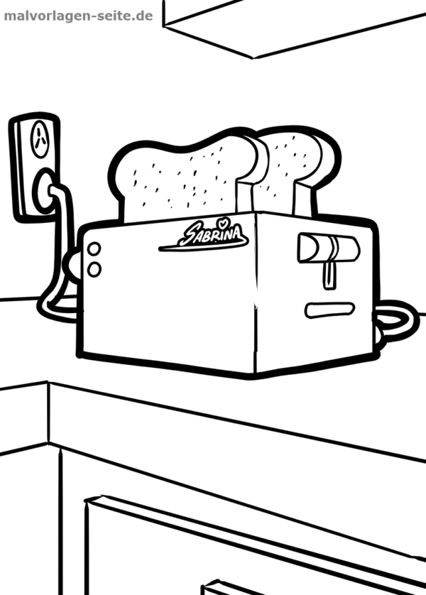 Detail Toaster Zeichnen Nomer 7