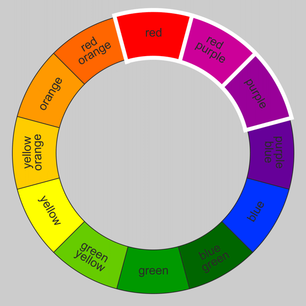 Detail Red Violet Color Wheel Nomer 13