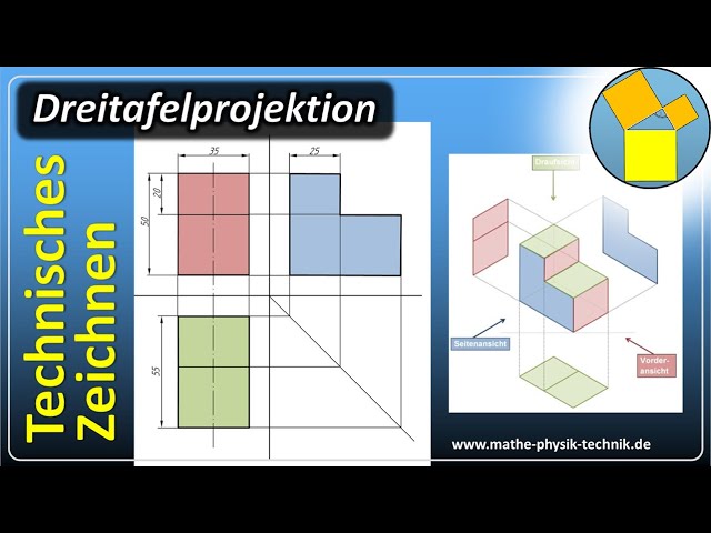 Technische Zeichnung 3d Ansicht - KibrisPDR