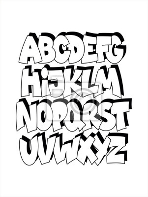 Detail Cartoon Schrift Nomer 14